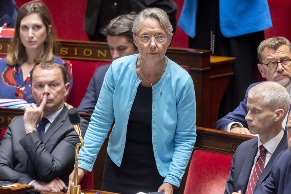 La primera ministra francesa, Elisabeth Borne