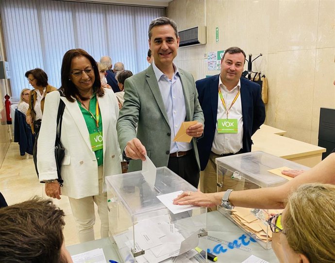 El candidato por Vox a la Alcaldía de Castelló de la Plana, Antonio Ortolá