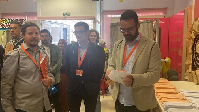 El candidato de Ciudadanos (CS) a la Alcaldía de Alicante, Adrián Santos Pérez,
