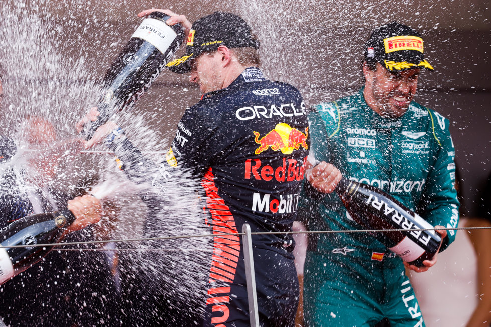 Fernando Alonso, podio en Mónaco Photo DPPI