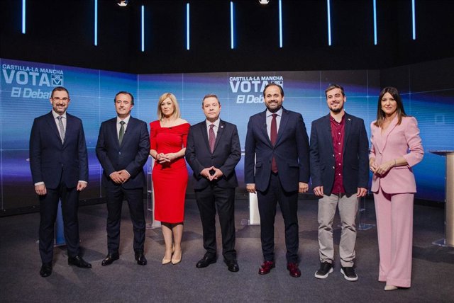Debate electoral en Castilla-La Mancha