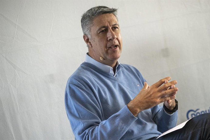 Archivo - El candidat del PP a l'Ajuntament de Badalona, Xavier García Albiol  