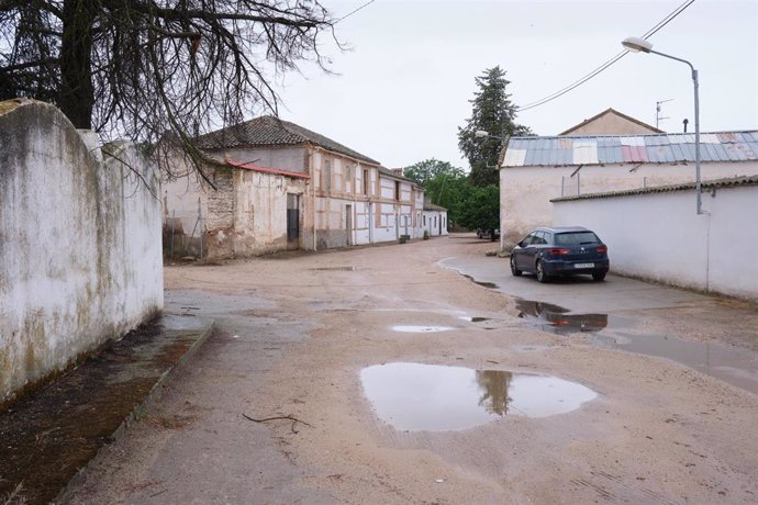 Una calle de Illán de Vacas