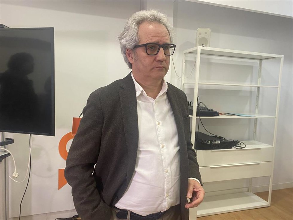 Archivo - El coordinador nacional de Cs, Carlos Pérez Nievas.
