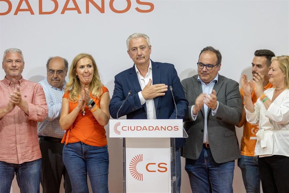 Miguel Ángel Aumesquet, candidato de CS a la Alcaldía de Sevilla.