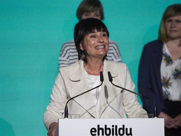 La candidata de EH Bildu a la Presidencia de Navarra, Laura Aznal.