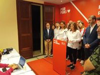 Armengol lamenta "la ola de derecha y extrema derecha" y promete liderar una oposición comprometida