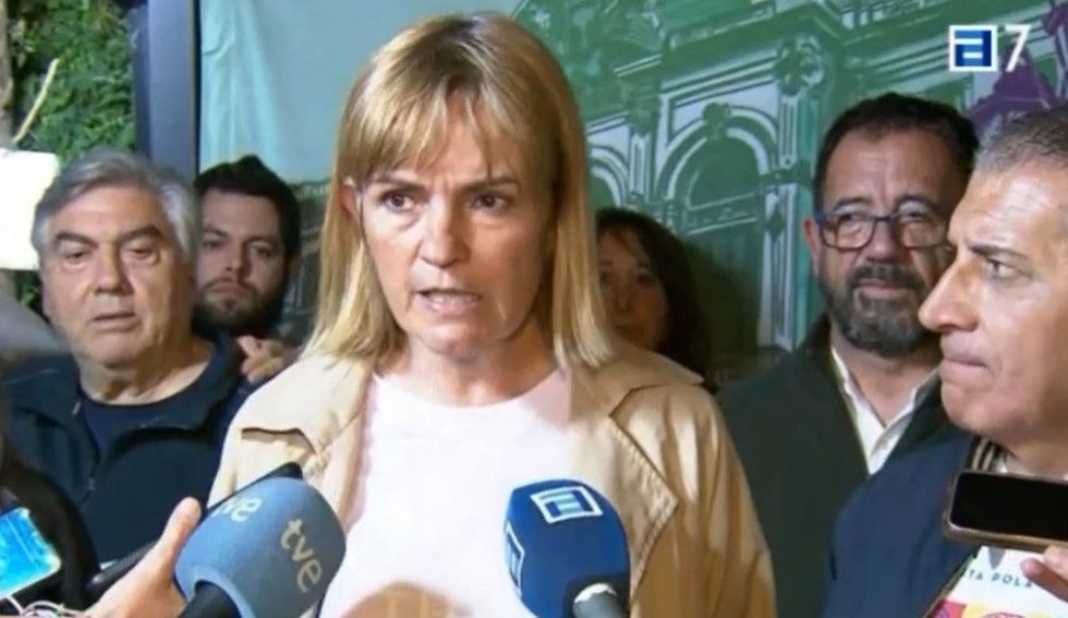 La candidata de Podemos, Covadonga Tomé