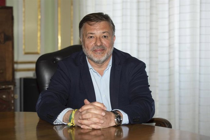 Archivo - El candidato del PSOE a la Alcaldía de Cuenca, Darío Dolz.