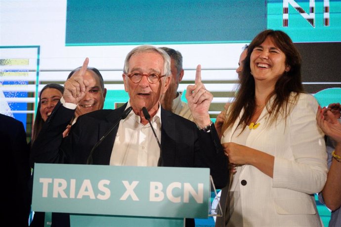 El candidato de Junts a la alcaldía de Barcelona, Xavier Trias