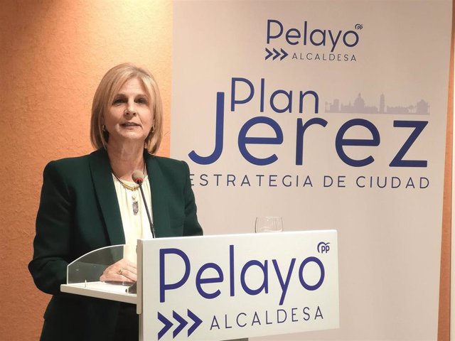 Archivo - María José García Pelayo, presidenta del PP de Jerez.