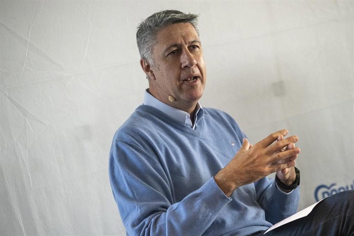 Archivo - El candidato del PP en el Ayuntamiento de Badalona (Barcelona), Xavier García Albiol, en una imagen de archivo.