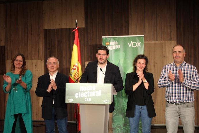 Alejandro Nolasco, durante su intervención en Teruel.