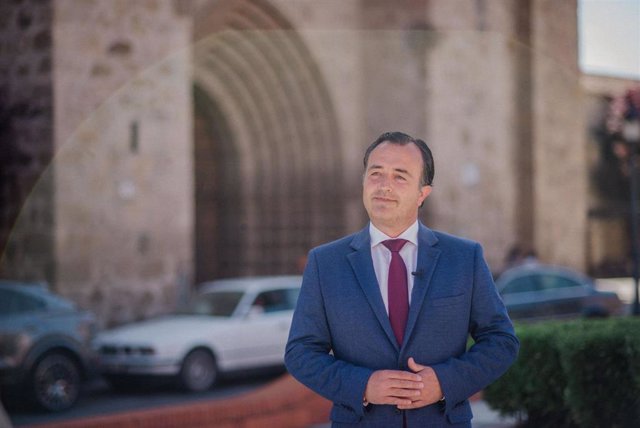 Archivo - El candidato de Vox a la Alcaldía de Talavera de la Reina en las próximas elecciones municipales del 28 de mayo, David Moreno