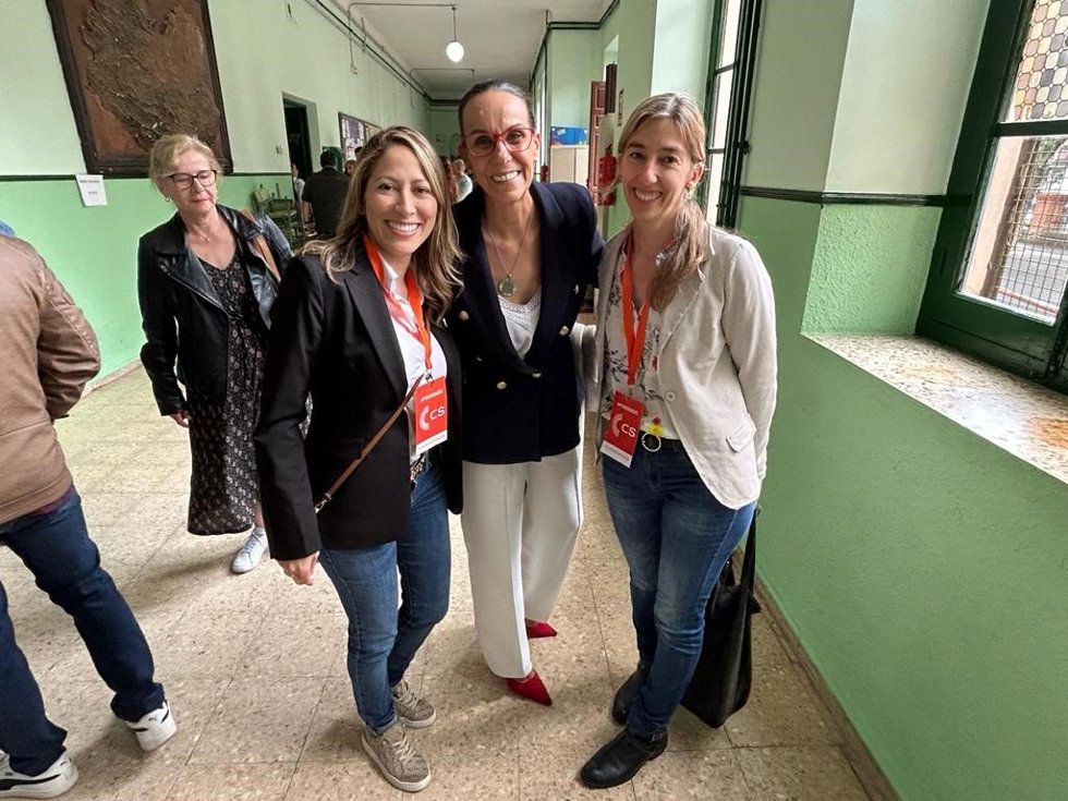 La todavía alcaldesa y candidata de CS a la Alcaldía de Ciudad Real, Eva María Masías.