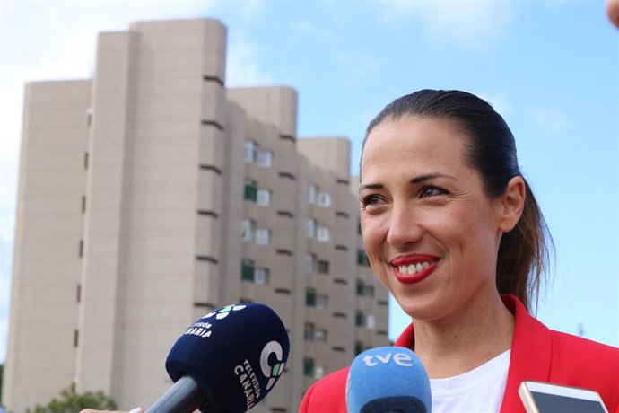 Archivo - La nueva alcaldesa de Santa Cruz de Tenerife, Patricia Hernández (PSOE), en una foto de archivo