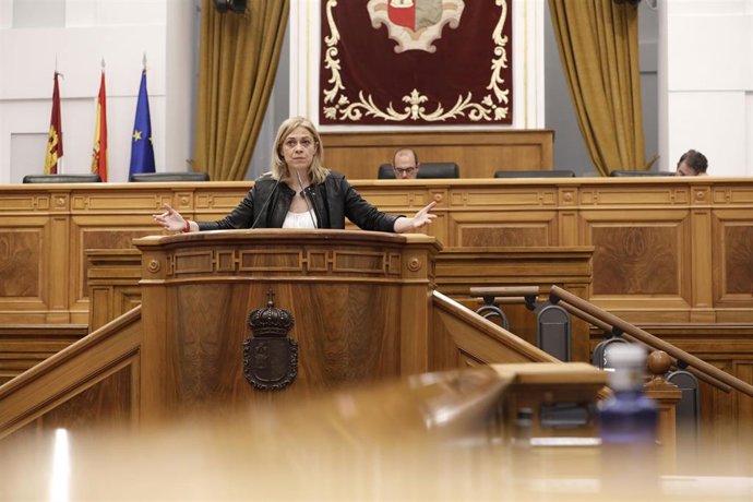 Archivo - La portavoz del Grupo Parlamentario Cs, Carmen Picazo.