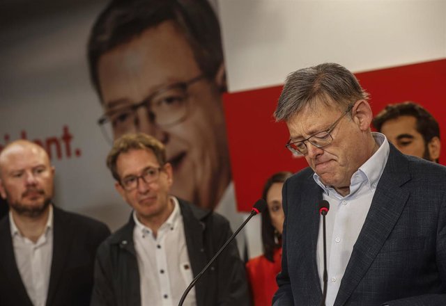 El todavía presidente de la Generalitat, Ximo Puig