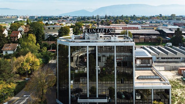 LunaJets' Geneva office