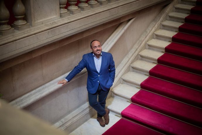 Archivo - El president del PP a Catalunya, Alejandro Fernández