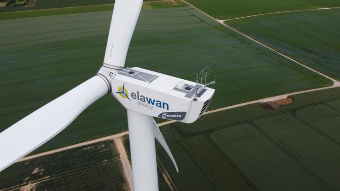 Un molí de vent d'Elawan Energy