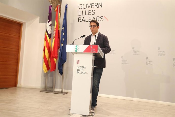 El portavoz del Govern en funciones, Iago Negueruela.