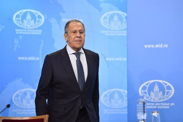 Archivo - El ministro de Exteriores ruso, Sergei Lavrov