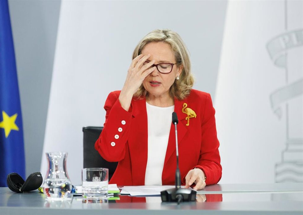 La vicepresidenta primera y ministra de Asuntos Económicos y Transformación Digital, Nadia Calviño