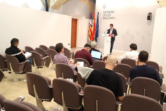 El portavoz del Govern en funciones, Iago Negueruela.