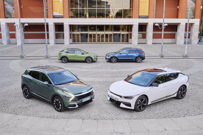 La nueva gama electrificada de Kia