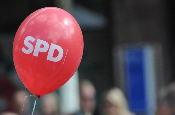 Archivo - Globo del Partido Socialdemócrata Alemán (SPD)