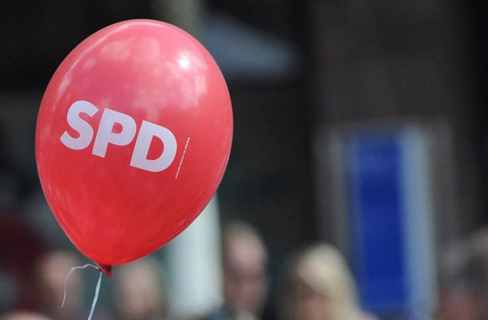 Archivo - Globo del Partido Socialdemócrata Alemán (SPD)