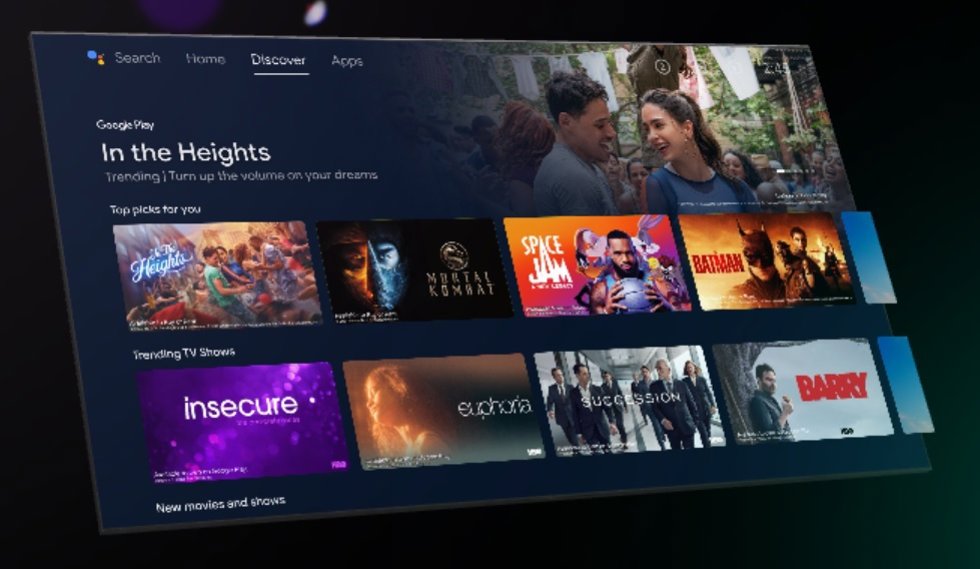 Televisor con Android TV