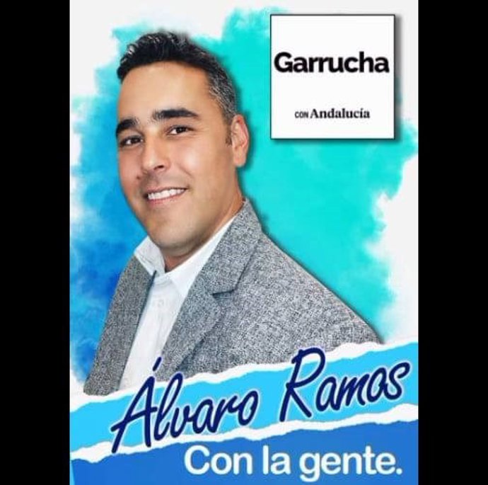 El candidato de Con Andalucía en Garrucha, Álvaro Ramos