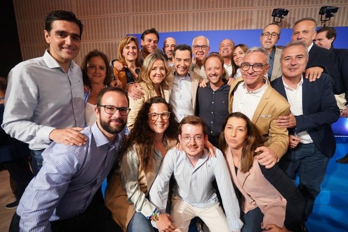 Cargos del PP de Jaén en la Junta Drectiva regional