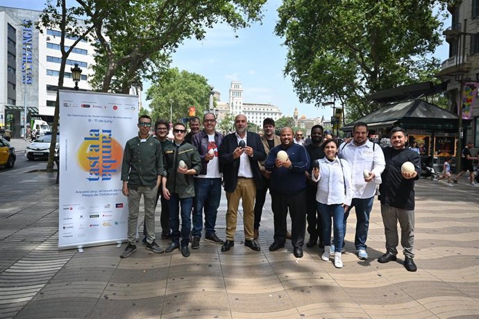 Presentación de la novena edición del 'Tast a la Rambla'.