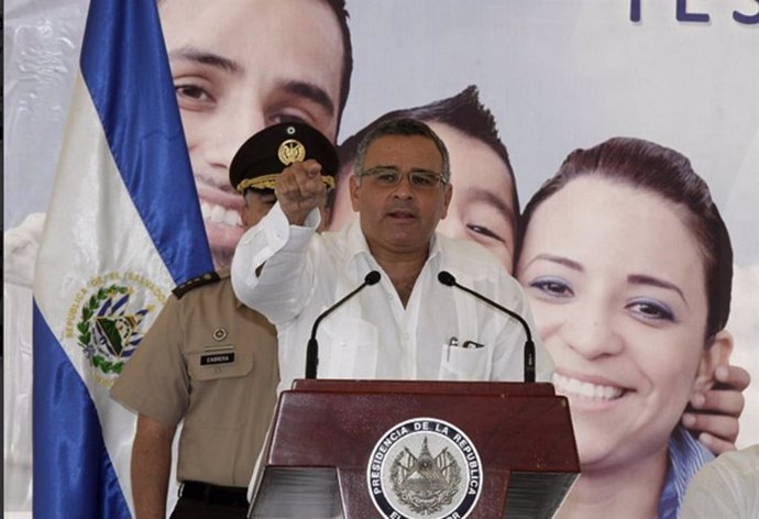 Archivo - Mauricio Funes, presidente de El Salvador