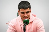 Carlos Alcaraz: "Al principio del partido me sentía invencible"