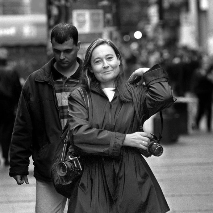 Archivo - La fotoperiodista Sandra Balsells.