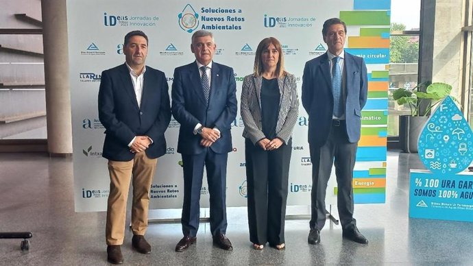 Josu Bilbao, Kepa Odriozola, Amaia Barredo y Pascual Fernández