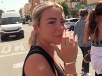 Alba Silva, incapaz de contener las lágrimas, se rompe ante las cámaras al ser preguntada por Sergio Rico