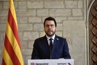Aragons pide un "frente democrático" en Cataluña ante un posible gobierno de PP y Vox