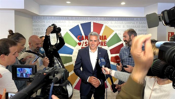 Pablo Zuloaga, líder del PSOE de Cantabria y candidato a la Presidencia de Cantabria en las elecciones del 28 de mayo