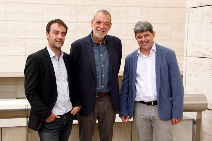 Agustín Martínez, Jorge Díaz y Antonio Mercero