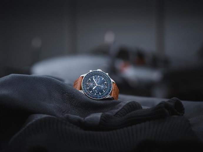 Archivo - Hamilton presenta su cronógrafo 'New Khaki Aviation Converter'.
