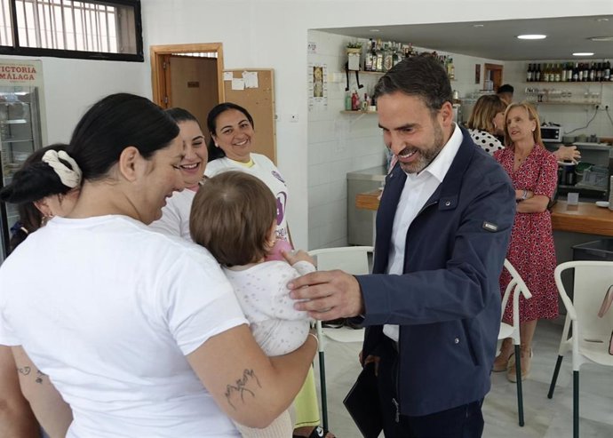 El candidato del PSOE, Daniel Pérez.