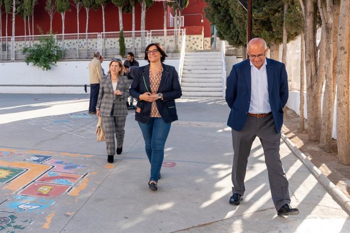 Obras en el colegio La Purísima