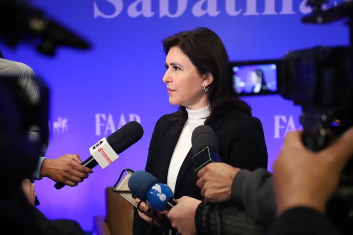Archivo - La ministra de Planificación y Presupuesto de Brasil, Simone Tebet.