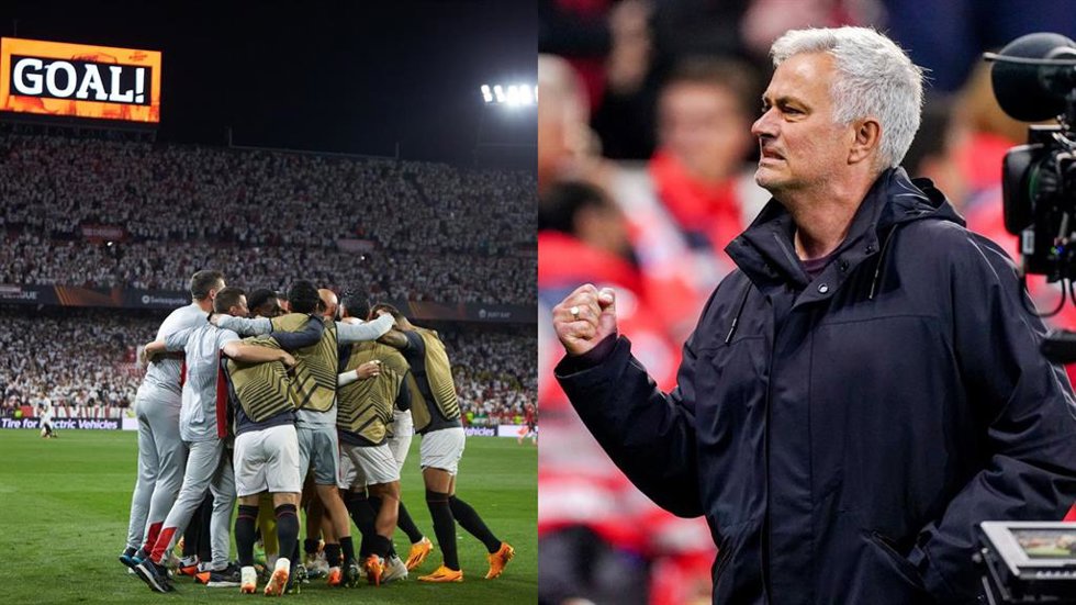El Sevilla y José Mourinho (AS Roma).