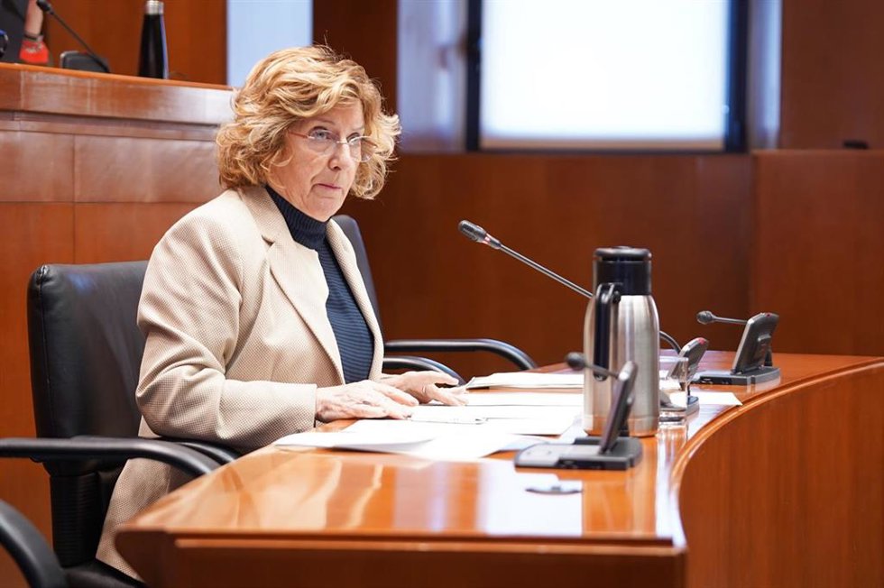 Archivo - La consejera María Victoria Broto